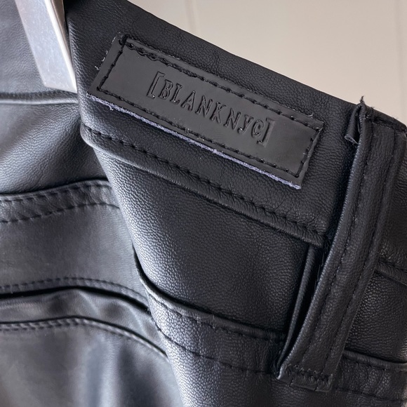 SOLD! Blank NYC Faux Leather Pants - Picture 12 of 12